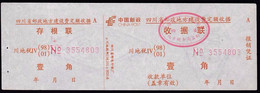 CHINA CHINE CINA ADDED CHARGE LABELs (ACL) OF SICHUAN  0.10 YUAN - Otros & Sin Clasificación