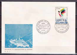 Finland 1975 Europa Security Cooperation Conference FDC Birds - Cartas & Documentos