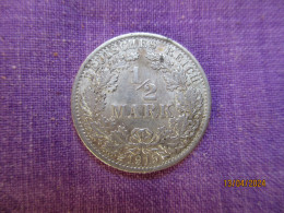 Germany 1/2 Reich Mark 1905 A - 50 Pfennig