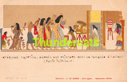 CPA LITHO ILLUSTRATEUR EGYPTE EGYPTE R M DE GIORGIO ARTIST SIGNED CAIRE CAIRO - Piramiden