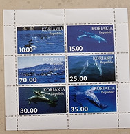 RUSSIE  Dauphins, Dauphin, Dolphin, Delfin . Feuillet 6 Valeurs Emis En 1996 (3) Neuf Sans Charniere. Mnh - Dolphins