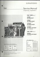 Grundig - Service Manual - Supplement 3 - CUC 1832 Basic 3 - CUC 1931 Basic 3 - Televisie