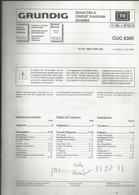 Grundig - Service Manual - Schaltbild - Circuit Diagram - Schema - CUC 6380 - ST 84 - 796/9 TOP/LOG - Televisione