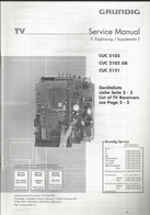 Grundig - Service Manual - Supplement 5 - CUC 2103 - CUC 2103 GB - CUC 2121 - Television