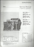 Grundig - Service Manual - Supplement 5 - CUC 1930 Basic 3 - CUC 1931 Basic 3 - Televisie