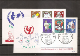 Belgique - UNICEF ( 1153/1158 Sur FDC De 1960 à Voir) - 1951-1960