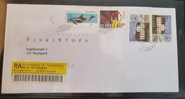 Iceland ,  Regstered Cover From Flateyri #2200064 - Covers & Documents