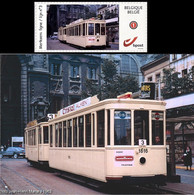 MYSTAMP** - Avec Carte Photo - Motrice N° 1616 Sur La Ligne N°3 : Zuidstation – Groenplaats – Statie – Schijnpoort - Lettres & Documents