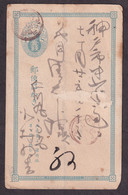 JAPAN - Old Stationery Sent From Japan / 2 Scans - Other & Unclassified