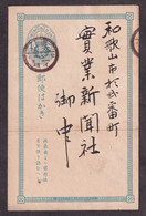 JAPAN - Old Stationery Sent From Japan / 2 Scans - Andere & Zonder Classificatie
