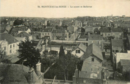 Montceau Les Mines * Vue Sur Le Centre Et Le Quartier Faubourg Bellevue - Montceau Les Mines