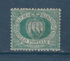 ⭐ Saint Marin - YT N° 27 * - Neuf Avec Charnière - 1895 à 1899 ⭐ - Unused Stamps