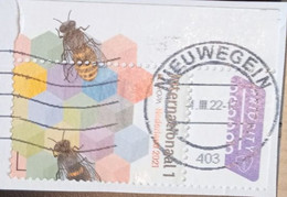 2021 Bienen Eckrandstück Gestempelt - Usati