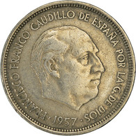 Monnaie, Espagne, 25 Pesetas, 1957 (58) - 25 Pesetas