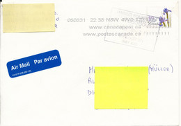 Canada Cover Sent Air Mail To Denmark 31-3-2005 Single Franked - Briefe U. Dokumente