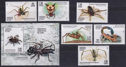 2021.2 CUBA MNH 2021 ARACNIDOS ENDEMICOS ARAÑAS SPIDER INSECTS. - Nuovi