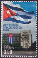 2021.22 CUBA MNH 2021 60 ANIV CREATION OF MININT ERNESTO CHE GUEVARA. - Neufs