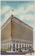 Illinois Springfield Hotel Abraham Lincoln Curteich - Springfield – Illinois