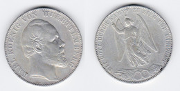 1 Siegestaler Silber Münze Württemberg 1871 (111935) - Taler & Doppeltaler