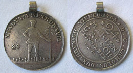24 Mariengroschen Silber Münze Braunschweig Wolfenbüttel 1765 IAP (125921) - Taler & Doppeltaler