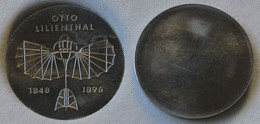 DDR Gedenk Münze 5 Mark Wilhelm Otto Lilienthal 1973 Aluminium Probe (144570) - Essays & New Minting