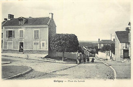 - Essonne -ref-A927- Grigny - Place Du Lavoir - Enfants - - Grigny