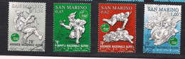 San Marino Saint-Marin 2005 Yvertn° 1987-1990 (°) Oblitéré Used Cote 5,50  € Chasseurs Alpins à Parma - Gebruikt