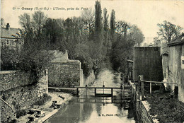 Orsay * L'yvette , Prise Du Pont * écluse * Lavoir * Brouettes Laveuses Lavandières Blanchisseuses - Orsay