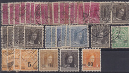 27974# LUXEMBOURG GRANDE DUCHESSE MARIE ADELAIDE LOT TIMBRES ** * & Obl De TTB à 2° CHOIX - 1914-24 Marie-Adelaide