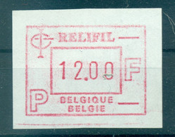 Belgique 1985 - Michel N. 4 - Timbre De Distributeur RELIFIL  12 F. (Y & T N. 10) - Nuovi
