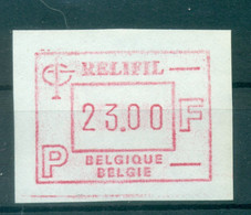 Belgique 1985 - Michel N. 4 - Timbre De Distributeur RELIFIL  23 F. (Y & T N. 10) - Nuovi