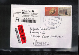 Argentina 2009 Interesting Airmail Registered Letter - Briefe U. Dokumente