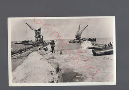 Aanleg Meerdijk Oostelijk Flevoland - Op-kaden Van Het Opgespoten Zand - Fotokaart - Altri & Non Classificati