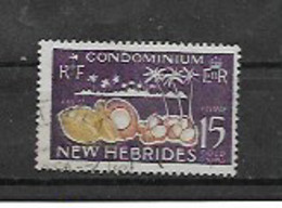 Timbres De Nouvelles Hébrides De 1963 Légende Anglaise  N°207 Oblitéré - Used Stamps