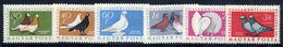 HUNGARY 1957 Pigeons Set LHM / *.  Michel 1505-10 - Neufs