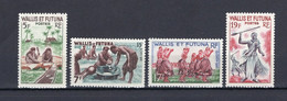 Wallis And Futuna 1960 - Local Motives - Stamps 4v - Complete Set - MNH** - Superb*** - Storia Postale