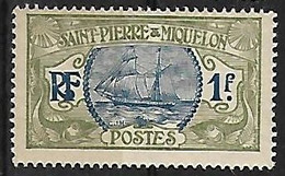 SAINT-PIERRE-ET-MIQUELON N°91 N* - Neufs