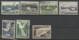 ISLANDE 1956 N° 261 à 268 Oblitérés (manque 263) Electricité - Sonstige & Ohne Zuordnung