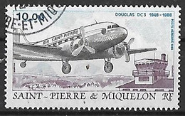 SAINT-PIERRE-ET-MIQUELON AERIEN N°67 - Oblitérés