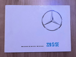 Mercedes - Benz 220 S/SE - Catalogue - Catalogues