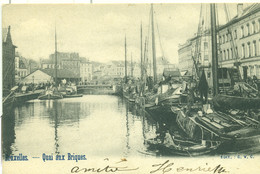 BRUXELLES. Quai Aux Briques - Maritiem