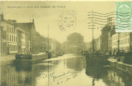 BRUXELLES. Quai Aux Pierres De Taille - Transport (sea) - Harbour