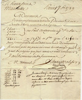 1789 Louis Julien Banque Paris POUR Roux  Frères NEGOCE BANQUE à MARSEILLE V.HISTORIQUE - ... - 1799