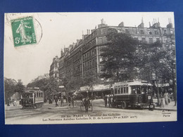 PARIS CARREFOUR DES GOBELINS  LES NOUVEAUX AUTOBUS GOBELINS - Transport Urbain En Surface