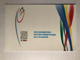 RUSSIA, 2013, Booklet, Universiade Kazan: World Student Games - Collections