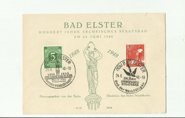 DP GS 1948 BAD  ELSTER Sst - Postal  Stationery