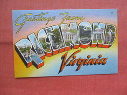 Greetings.   Richmond Virginia > Richmond       Ref 5545 - Richmond