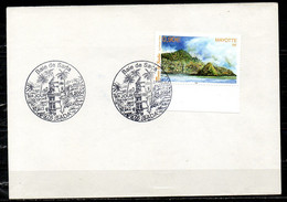 MAYOTTE. N°153 De 2004 Sur Enveloppe 1er Jour. Baie De Sada. - Lettres & Documents