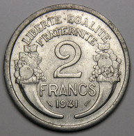 2 Francs Morlon, 1941, Aluminium - Etat Français - 2 Francs