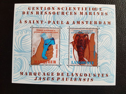 Fsat 2020 Taaf Antarctic Ms2v Mnh Lobster Marking Langouste JASUS PAULENSIS Ms2 - Ungebraucht